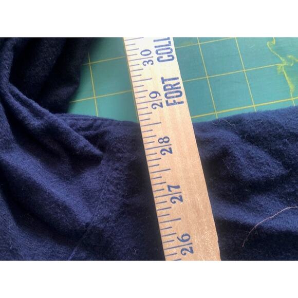 CQR Mens Tactical 2XL Long Sleeved Navy Flannel Button Front Pocket - Picture 5 of 7